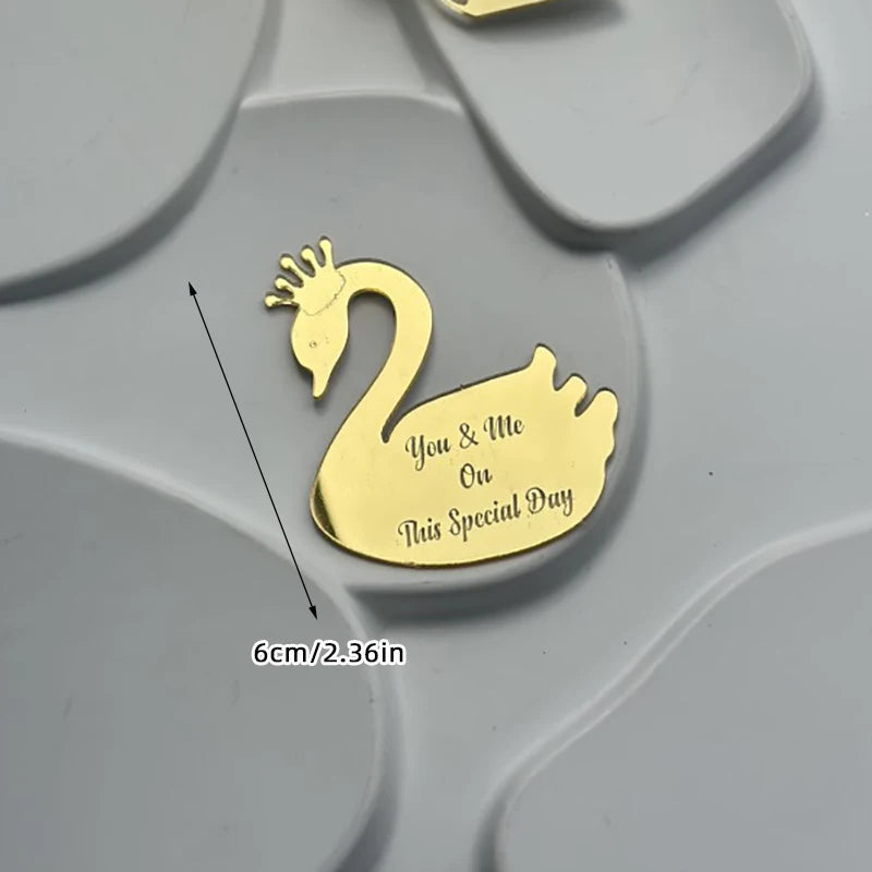 Cake Topper Acrylique Baby Shower – Décoration de Gâteau Naissance, Gender Reveal & Baptême