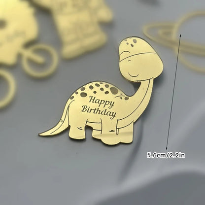 Cake Topper Acrylique Baby Shower – Décoration de Gâteau Naissance, Gender Reveal & Baptême