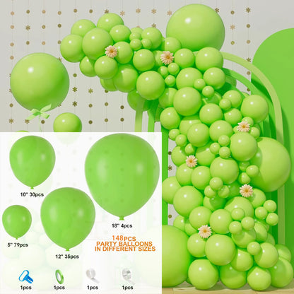 Kit Arche de Ballons Rose Pastel 148 Pièces – Baby Shower, Anniversaire, Mariage