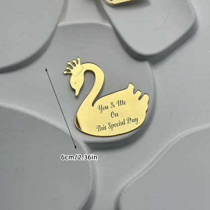 Cake Topper Acrylique Baby Shower – Décoration de Gâteau Naissance, Gender Reveal & Baptême