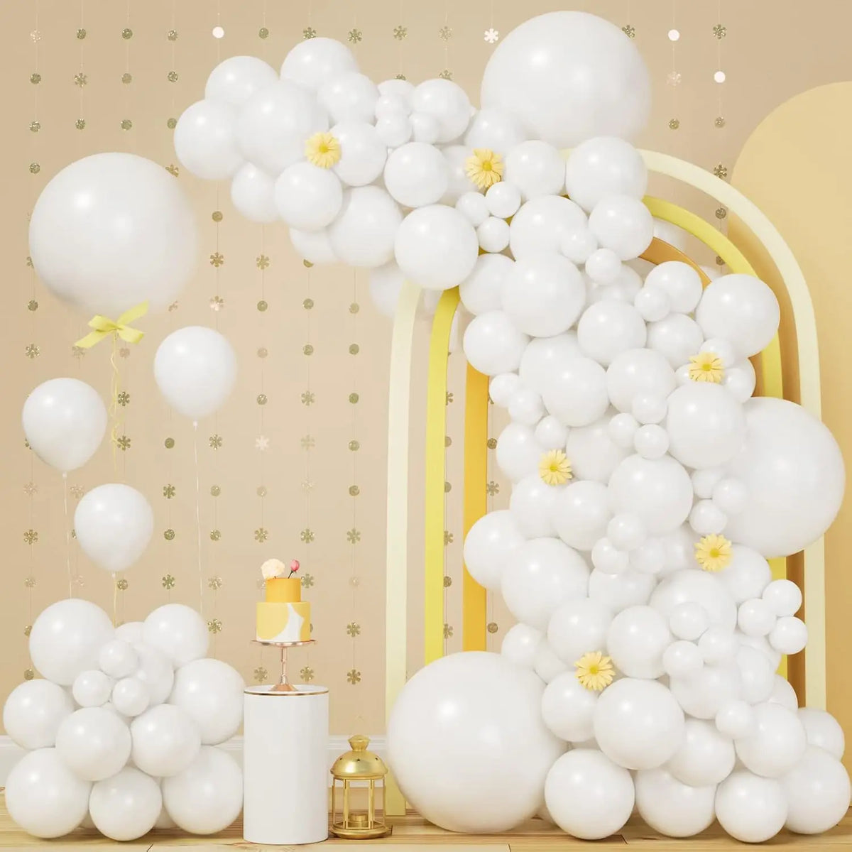 Kit Arche de Ballons Rose Pastel 148 Pièces – Baby Shower, Anniversaire, Mariage